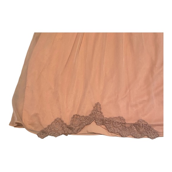 Vintage 1950s Chiffon and Lace Nightgown - Picture 4 of 11